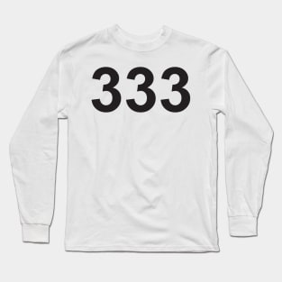 Angel number 333 Long Sleeve T-Shirt